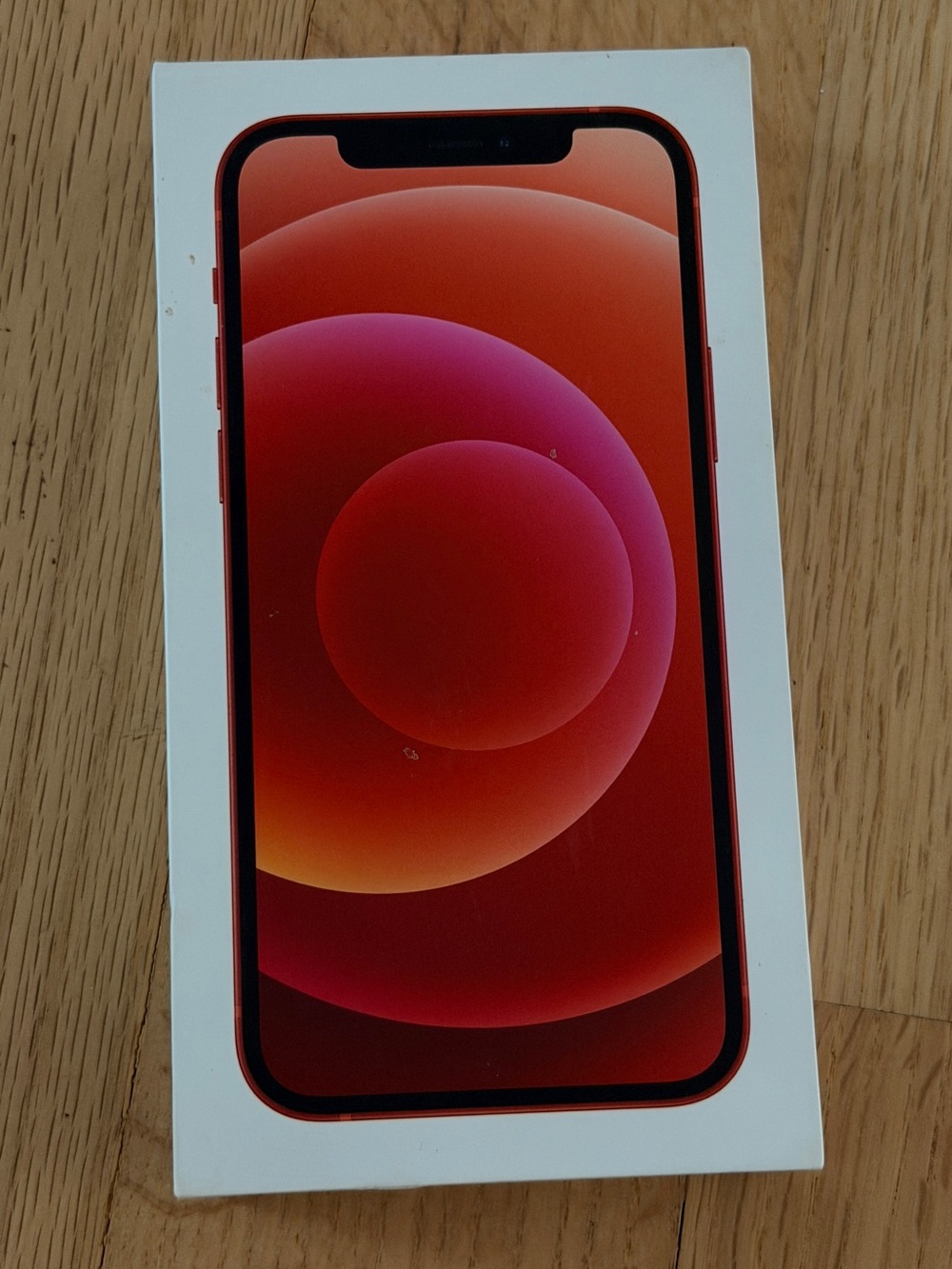 Apple iPhone Red 12 Box